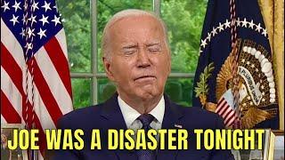 Joe was a MESS during TONIGHT’S Oval Office Speech ‍️