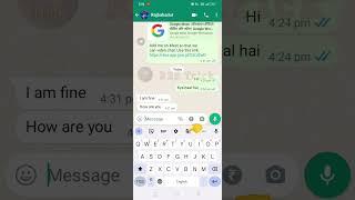 WhatsApp par English me chatting kaise kare.  WhatsApp par English to English chatting.