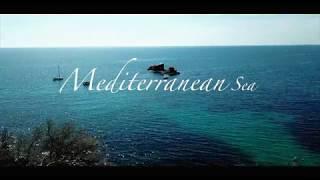 A short Day on mediterranean sea coast