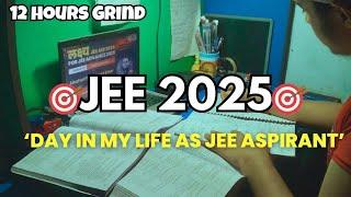 An Honest Day in my Life as A JEE 2025 ASPIRANT  | Class 12 ful day study vlog #studyvlog #jee