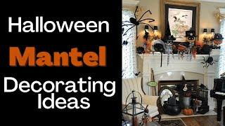 58 Awesome Halloween Mantel Decorating Ideas