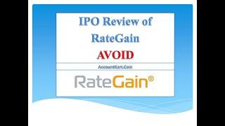 Avoid RateGain IPO - Reasons from AccountKart Experts - Saas Model Company