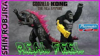 Playmates Godzilla x Kong The New Empire: Real Feel - Godzilla & Kong | Double Review