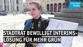 Update Max-Joseph-Platz – Stadtrat bewilligt Interimslösung für mehr Grün