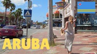 Walking in ORANJESTAD, ARUBA! 