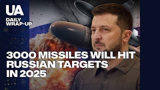 Ukraine's Victory Arsenal: 3000 Missiles and 30 000 Drones