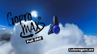 GoPro MAX 360 Wingsuit Cloud Flight 2020, Raw sound, no music.