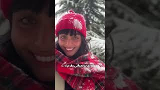 Pure Joy in the First Snowfall | Embracing Winter's Simple Happiness ️