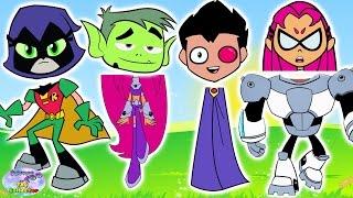 Wrong Heads Silly Funny Eyes Teen Titans Go Surprise Egg and Toy Collector SETC