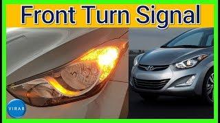 Replace Front Turn Signal Bulb - Hyundai Elantra (2011-2016)