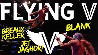 Flying V Fights: Pro Wrestling - [FULL MATCH] Jet Jaghori vs Breaux Keller vs BLANK