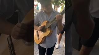 Stevie Young playing Spanish Guitar in Sevilla  #acdc #stevieyoung #sevilla