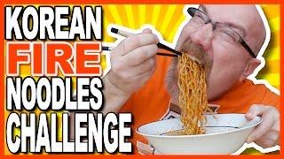 극단적 인 불닭 볶음면 도전! Korean Fire Noodles Challenge!