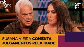 Susana Vieira fala de julgamentos pela idade e celebra momentos da carreira | Conversa Com Bial GNT