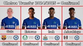 Chelsea Transfer 2024 ~ Confirmed & Rumours With Guiu & Calafiori ~ Update 29 Juny 2024