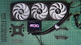 Asus ROG Ryujin 3 360 ARGB Extreme wiring and setup guide