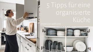 5 Tipps für eine organisierte Küche | organize with