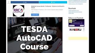 TESDA AutoCAD Course 2019