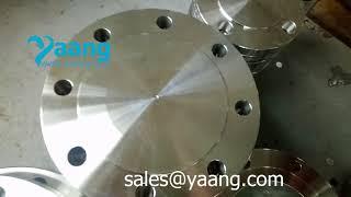 ASME B16.5 A182 304L Blind Flange RF 4 Inch CL150 - www.yaang.com