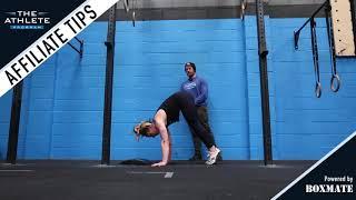 Handstand Push Up Progressions Options for CrossFit Affiliates  - The Athlete Program