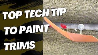 TECH TIP FOR PAINTING TRIMS