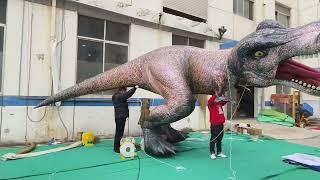 Looks good! Custom Digital Inflatables DiNosaur for 2025 Parade Decoration