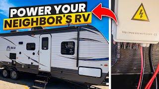 Dry Camping - How To Power Your Neighbor's RV