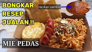 PEDESNYA NIKMAT ! || MIE PEDAS || RESEP MIE INSTAN PEDAS || Ide jualan makanan pedas 2021