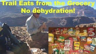 10 Grocery Store Backpacking Meals - no dehydration!