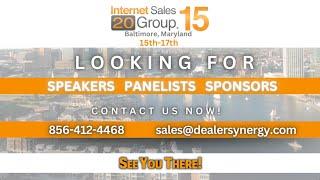 Call For Speakers! - Internet Sales 20 Group 15 Conference