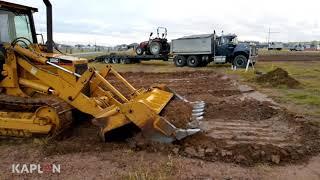 Kaplan Homes: Build stage 1 - Excavating and levelling land for a new house