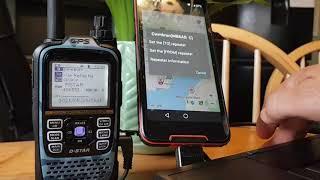 ICOM ID-51 PLUS -Set up RS-MS1A app - using OPC2350 cable