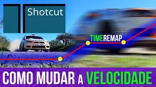 COMO MUDAR a VELOCIDADE no SHOTCUT | TimeREMAP | SpeedRamp | Maisvideomundo #92