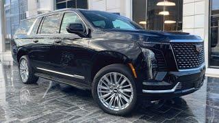 2025 Cadillac Escalade ESV Premium Luxury POV Test Drive & Review