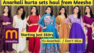 Meesho haul /Meesho Anarkali kurta set haul / Meesho anarkali kurti haul /Meesho anarkali haul