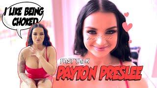 Fast Talk with Payton Preslee #interview #behindthescenes #paytonpreslee