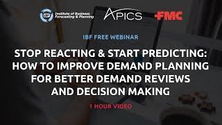 The Basics Of Demand Planning & Forecasting | Webinar