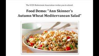 Food Demo: Autumn Wheat Mediterranean Salad #ucsd #rayt #fooddemo