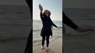 البنت الغبية في البحر  ام سيف ونانو