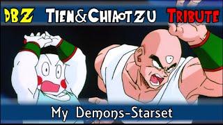 DBZ Tien & Chiaotzu AMV Tribute- My Demons