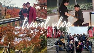 Japan Travel Vlog 2023 w/ a big group | Osaka, Kyoto, Tokyo | I got proposed???