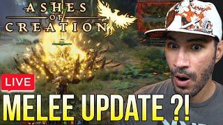 Ashes of Creation Unleashes Fighter Class! Insane Melee Combat Update!!!