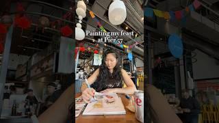 Feast for your eyes and soul hehe #art #painting #foodart