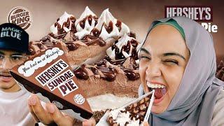 Burger KING release HERSHEY'S Sundae Pie! | sedap namateyyyy 