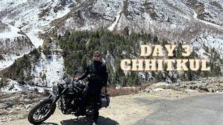 Day 3 | Chhitkul to Fagu | 2023 Honda CB 350 Highness - DLX PRO - Pearl Black