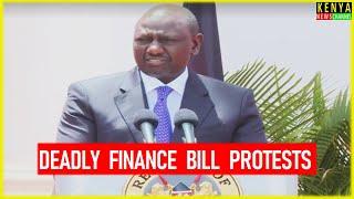 LIVE STATE HOUSE - Ruto addresses the Nation after Deadly Finance Bill Protests