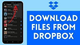 How to Download Files From Dropbox (2024) | Install Files From Dropbox