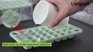 longzon Square Ice Cube Trays