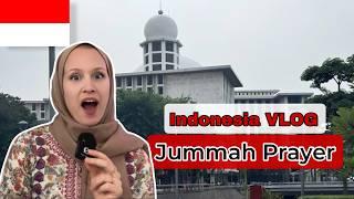 I Experienced JUMMAH Like a Local at INDONESIA'S LARGEST Mosque!