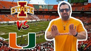 POP-TARTS BOWL: Miami Hurricanes Vs Iowa State Cyclones at Camping World Stadium Orlando Florida